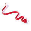 6 inch red plastic twist tie