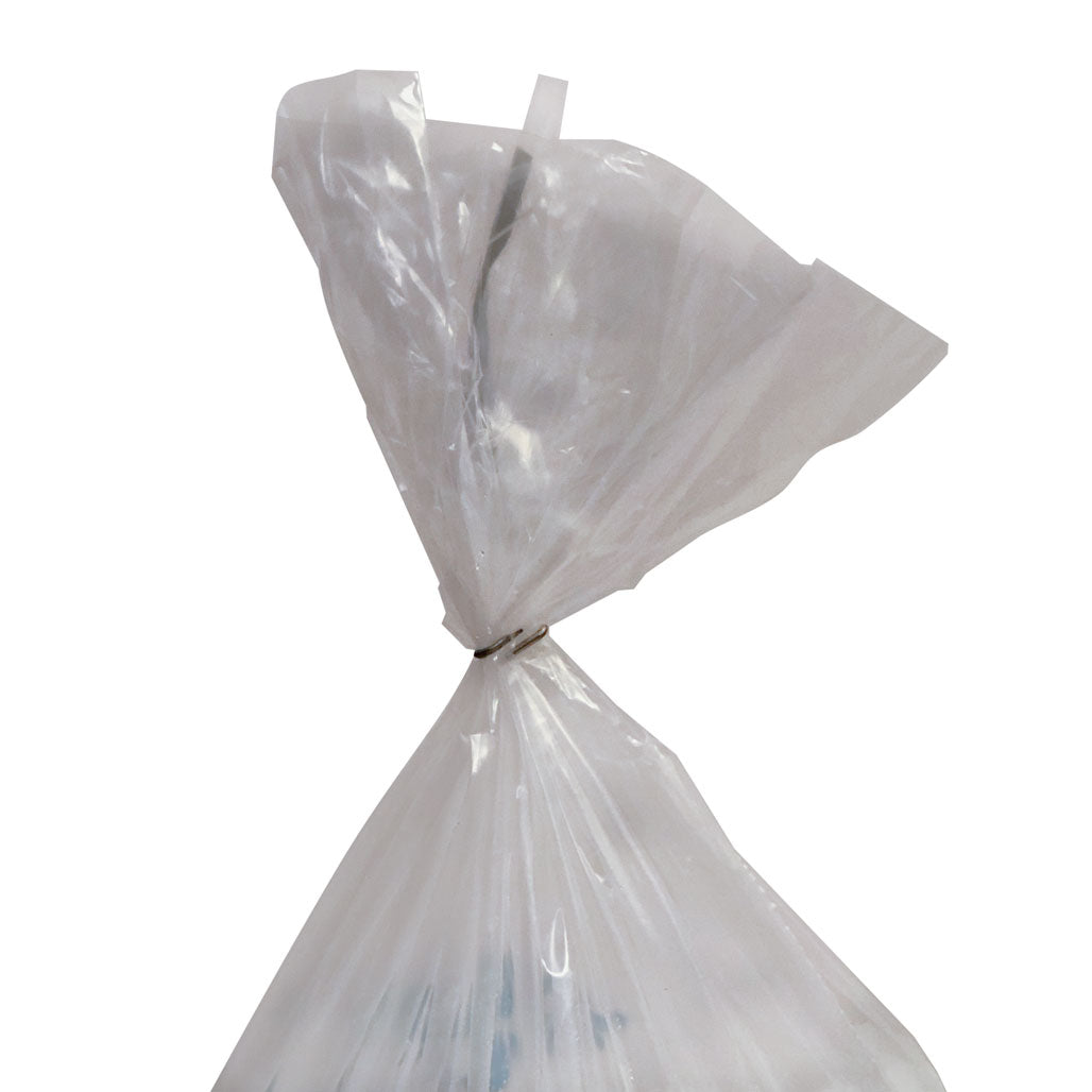 C-Ring or Hog Nose Ring in use on Plastic Ice Bag