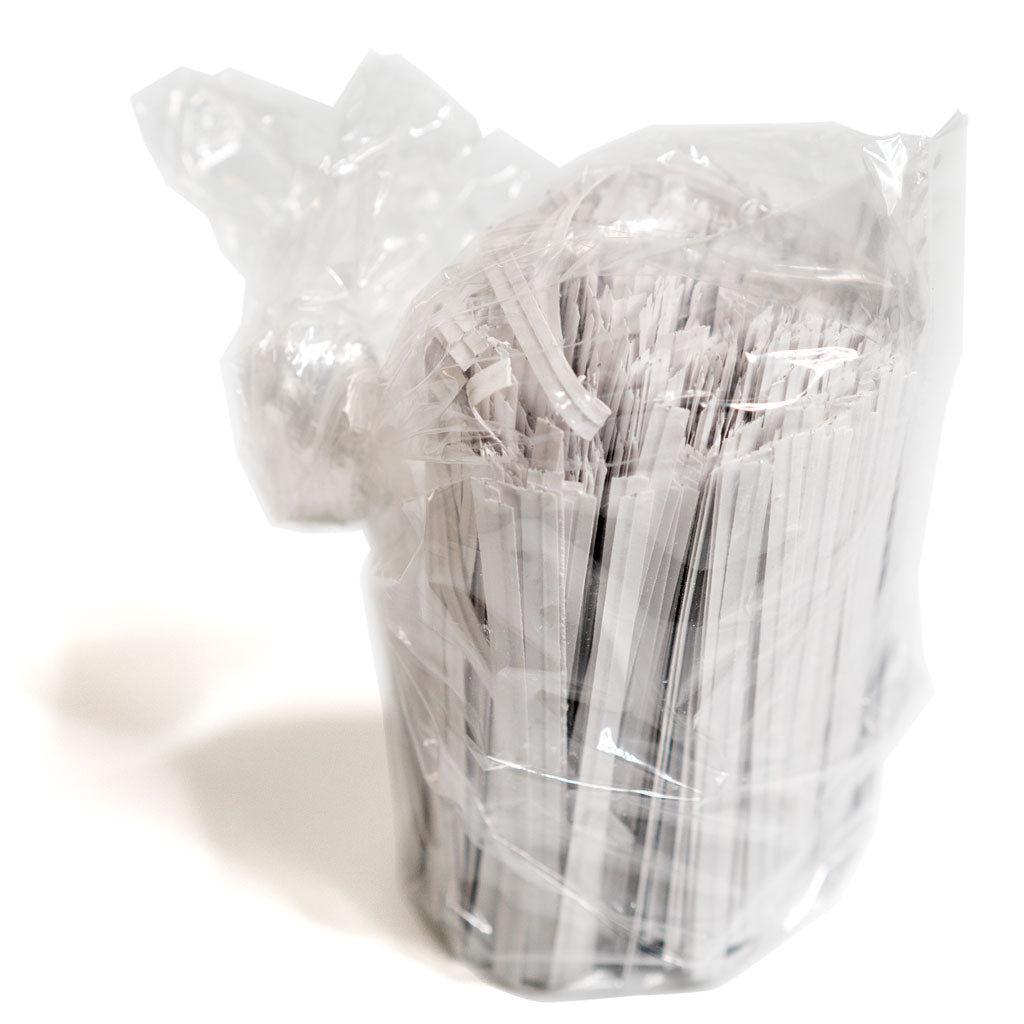 10 lb. Clear Plastic Ice Bag with Cotton Drawstring (200 Bags)